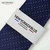 [New Yorker Blue] Галстук в горошек NB922516 Темно-синий
