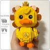 97055 Zodiac Leo Duck Animal Constellation Pet Doll Model DIY Mini Diamond Blocks Bricks Building Toy for Children No Box