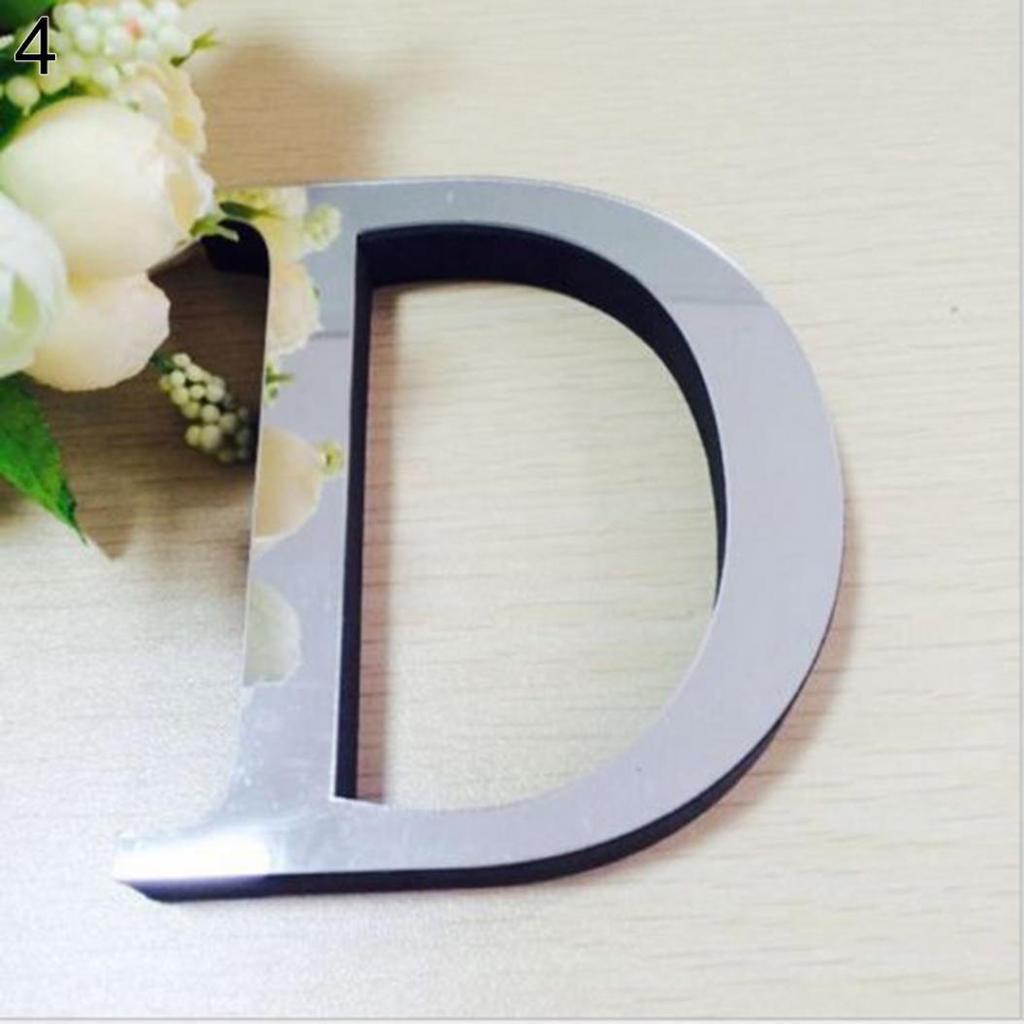 26 English Letters DIY 3D Decal Art Mural Wall Stickers Home Decor