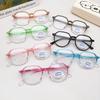 Children'S Sunglasses Color-Changing Anti-Blue Light Student Glasses Dual-Purpose Girls Wear Optical Glasses
