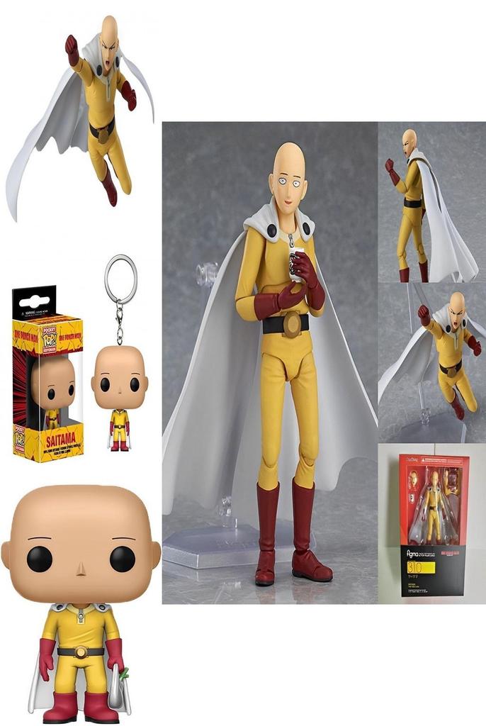 Поп Фигурка Ванпанчмен Сайтама Многоцветная Игрушка Экшн-фигурка Детский Подарок!