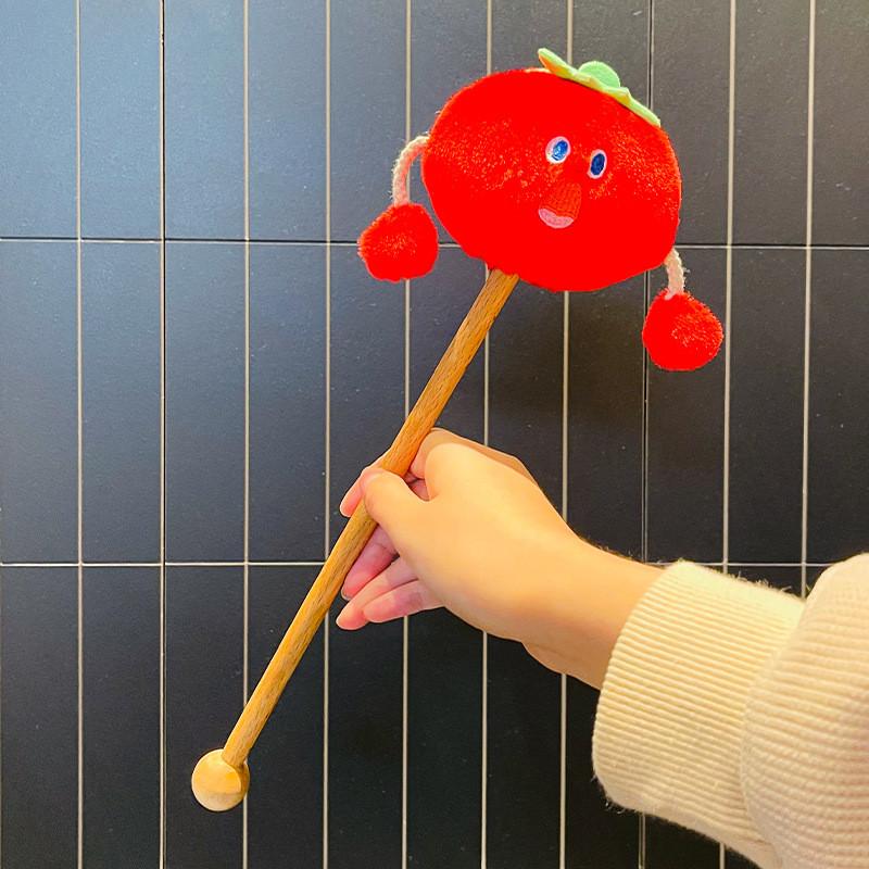 Очаровательный плюшевый брелок в виде овоща с дизайном эмодзи крика для милых аксессуаров