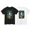 Cemetery Ghost Spooky Halloween Scene Graphic T‑Shirt S‑5XL