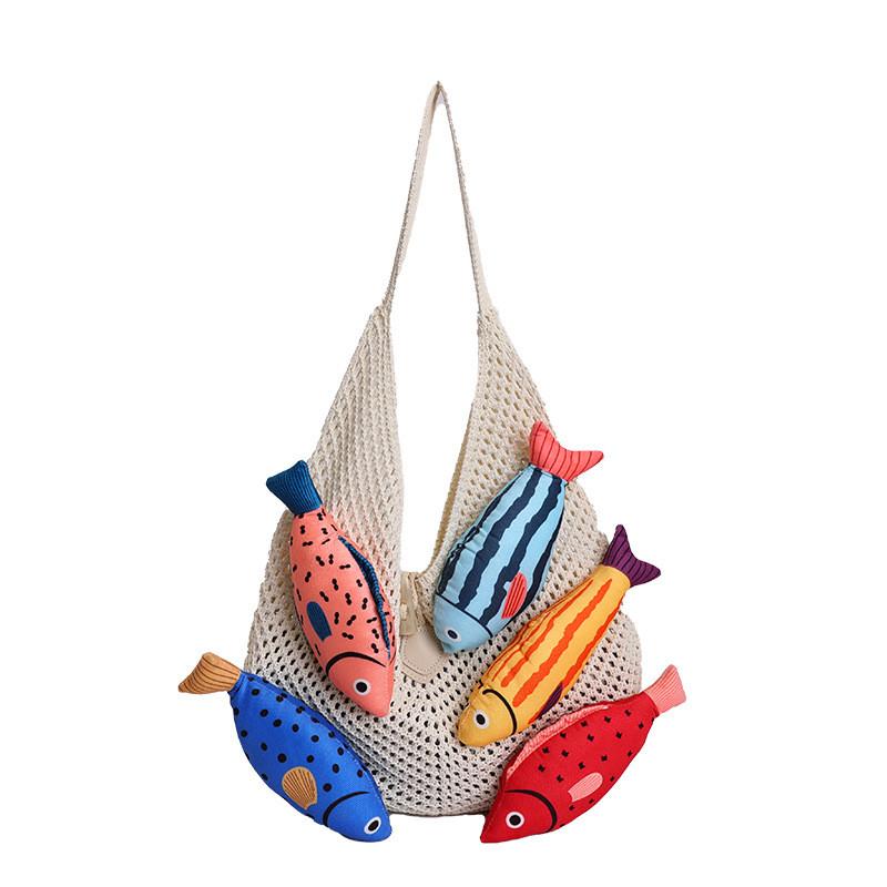 Cotton Large Capacity Opentop Tote Bag For Casual Daily Use