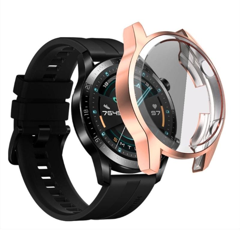 Совместимо для Huawei Watch GT2 46 мм для Чехол Прочный Защита Экрана Ударопрочный Износостойкий для Корпус для Умные Часы