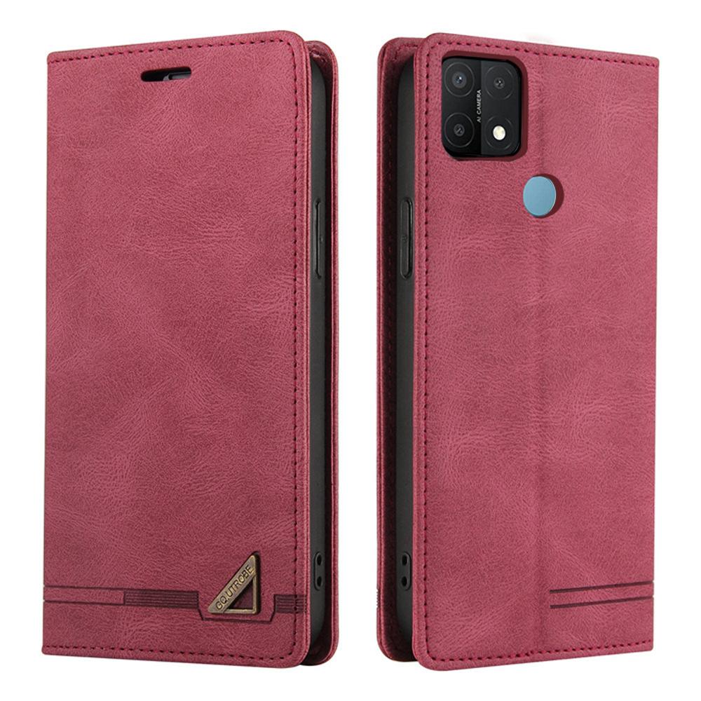 Для OPPO A15S A16 S защитный флип-чехол с кожаной текстурой, чехол для книги, RFID-блок, держатель для телефона, чехол для OPPO A15 A16s A 15 16 15S, чехол