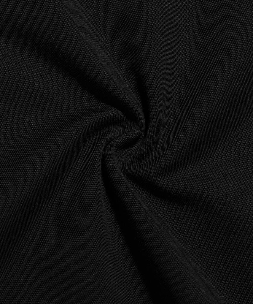 Beulonseun 10,6 унций Хлопковая футболка-henley с коротким рукавом Черная