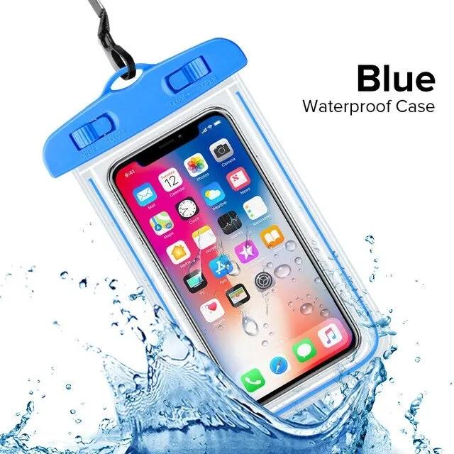 Универсальный водонепроницаемый чехол-сумка IP68 для телефонов iPhone 16 15 14 13 12 11 Pro Max Samsung S23 S24 S25 Ultra, водозащитный чехол для плавания, аксессуары