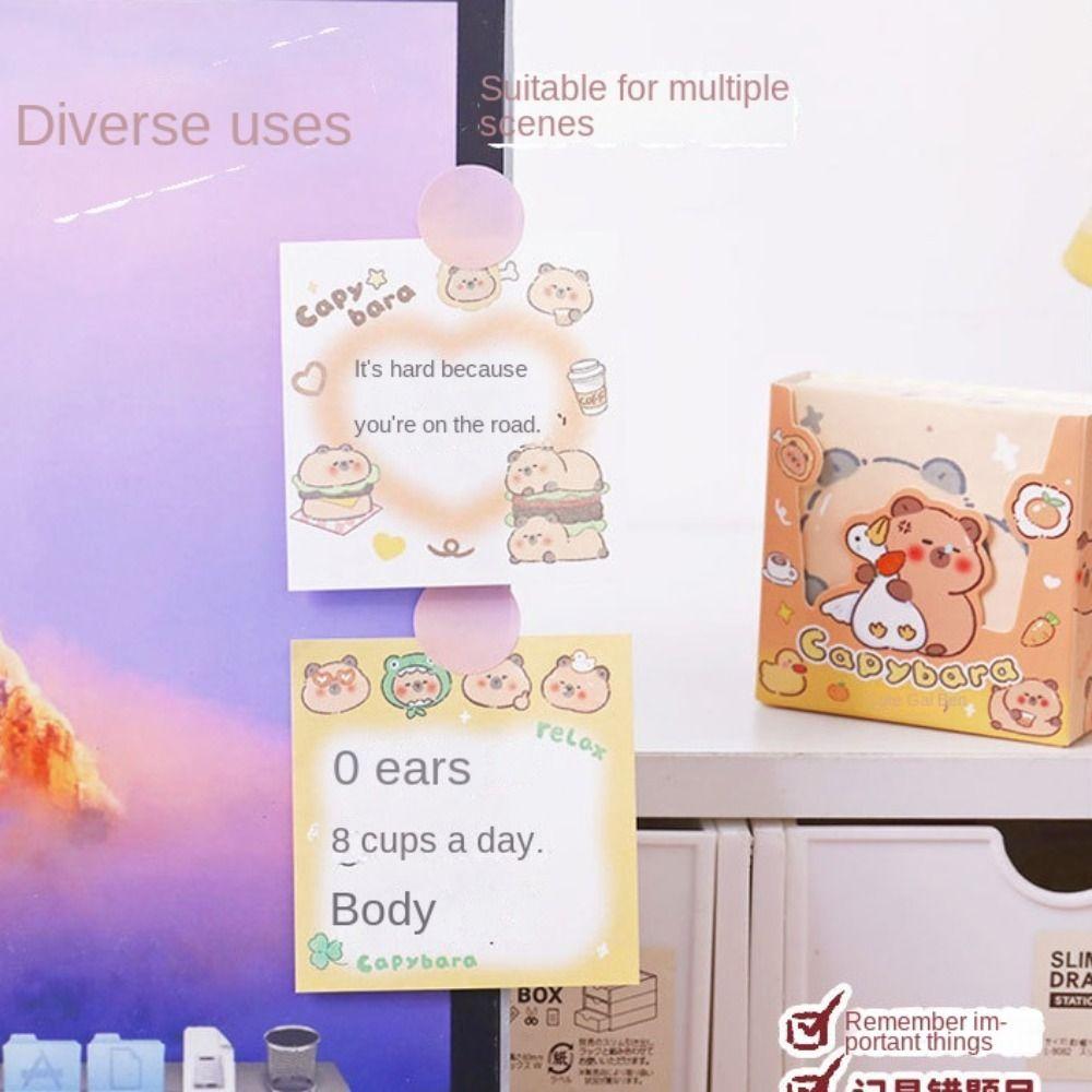 Стационарный материал для заметок Capybara Paper Милый блокнот Capybara DIY Scrapbooking