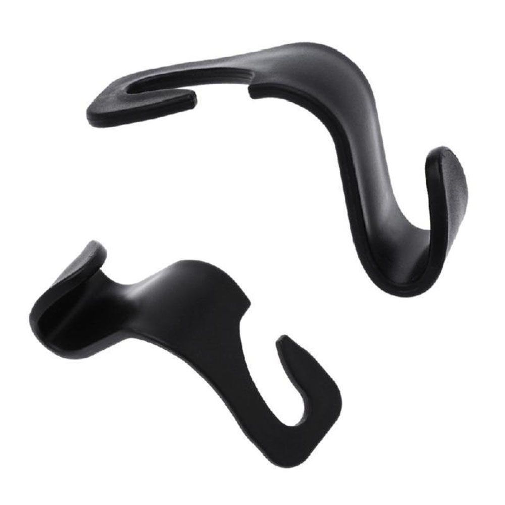 2/3PCS Mount Clips Headrest Holder Storage Racks Bag Hanger Car Back Seat Hooks Car Accessories