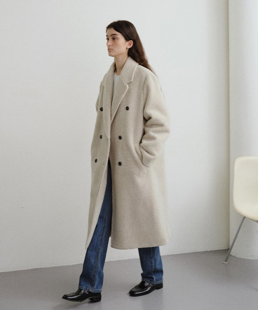 Urago Shearling Double Coat