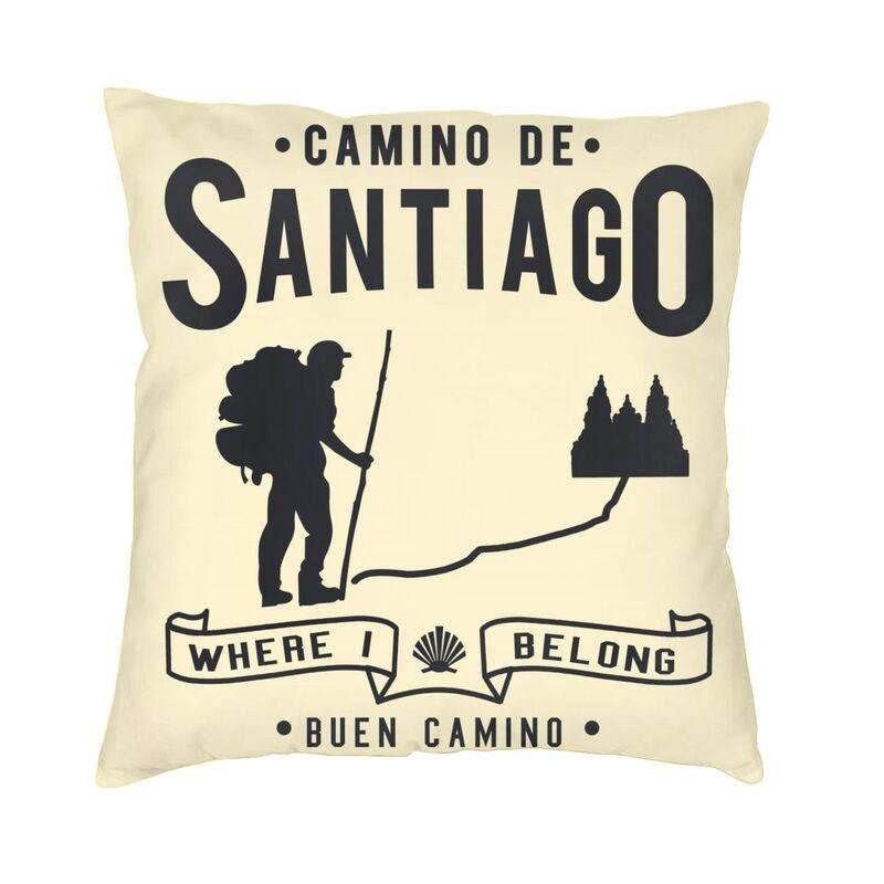 Fashion Buen Camino Camino Portuguese Throw Pillow Case Home Decor Custom Square Cushion Cover 40x40 Pillowcover for Living Room