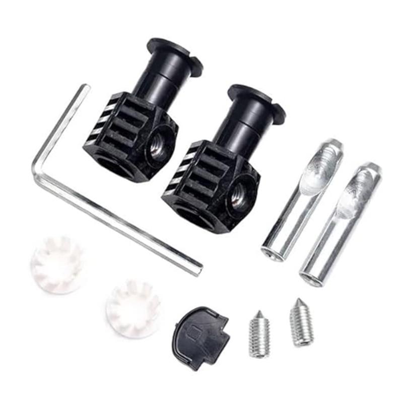 Wall Mount Toilet Fixing Bolts Kits Fasteners Toilet Hanging Screws Bidet Attachments Fixing Metal Bolts Hardware
