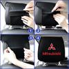 Car Seat Back Headrest Pillow Storage Bag Dustproof Cover for Mitsubishi Outlander Lancer 10 9 ASX L200 Pajero Center Hub Cap