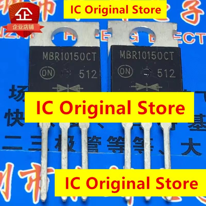 20pcs MBR10150CT New And Original 10A 150V 10150 Schottky Diode Electronic Components Integrated Circuit IC Chips To220 MBR10150
