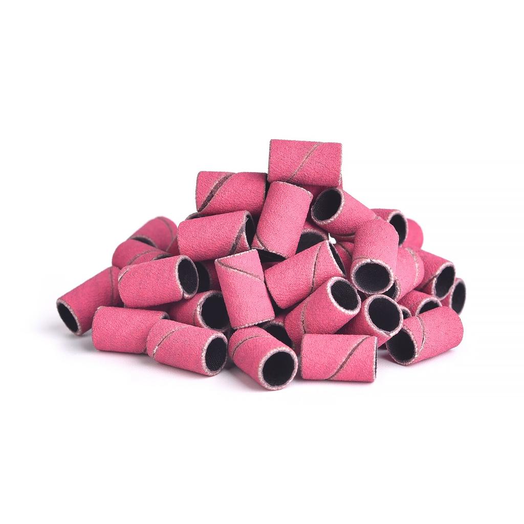 50 шт., шлифовальные ленты для сверл для ногтей, набор лент для сверл для ногтей, инструменты для удаления геля и педикюра