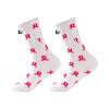 Valentine's Day Couple Heart-Shaped Magnet Socks With Hand-Holding  (Mid-Calf Socks)
