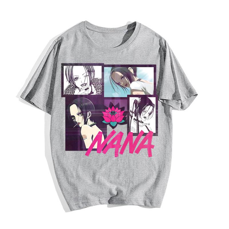 Osaki Nana Classic Japanese Anime Retro Rock Style Anime T-Shirt Cotton Graphic Tee Unisex Unisex Summer Streetwear