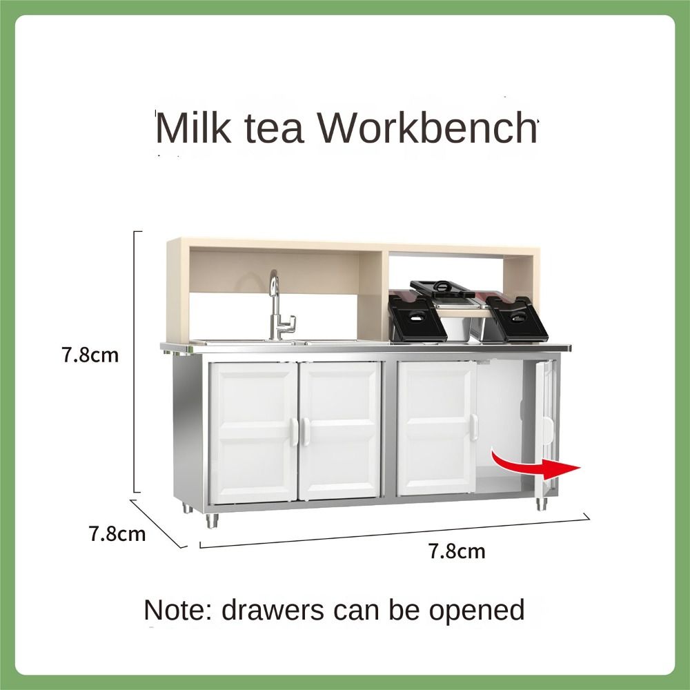 Реалистичный кукольный домик, миниатюрная мебель, аксессуары, украшения для супермаркетов для кукольного домика 1/12 1/6