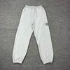 Mertra Patchwork Embroidered Fleece Hoodie Sweatshirt Loose Pants Set Men Women Streetwear