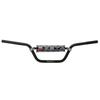 ZETA RACING CX Handlebar 4st Mini 125 Standard Diameter Universal 745mm 155mm 60mm Bar End Cap Included Black F4442 Model DIRTFREAK CRF125F'14-23,