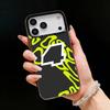 Чехол для телефона L-Lando N-Norris 4 для iPhone 17, 16, 15, 14, 13, 12 Pro Max Черный Конфетный Матовый Ударопрочный Чехол