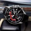 Casio Edifice Dynamic Sporty Design Luxury Chrono Leather Watch EFV-550L-1A