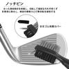 Щетка для гольфа 3-в-1 Щетка для чистки клюшек для гольфа Удобная, Легкая, Универсальная