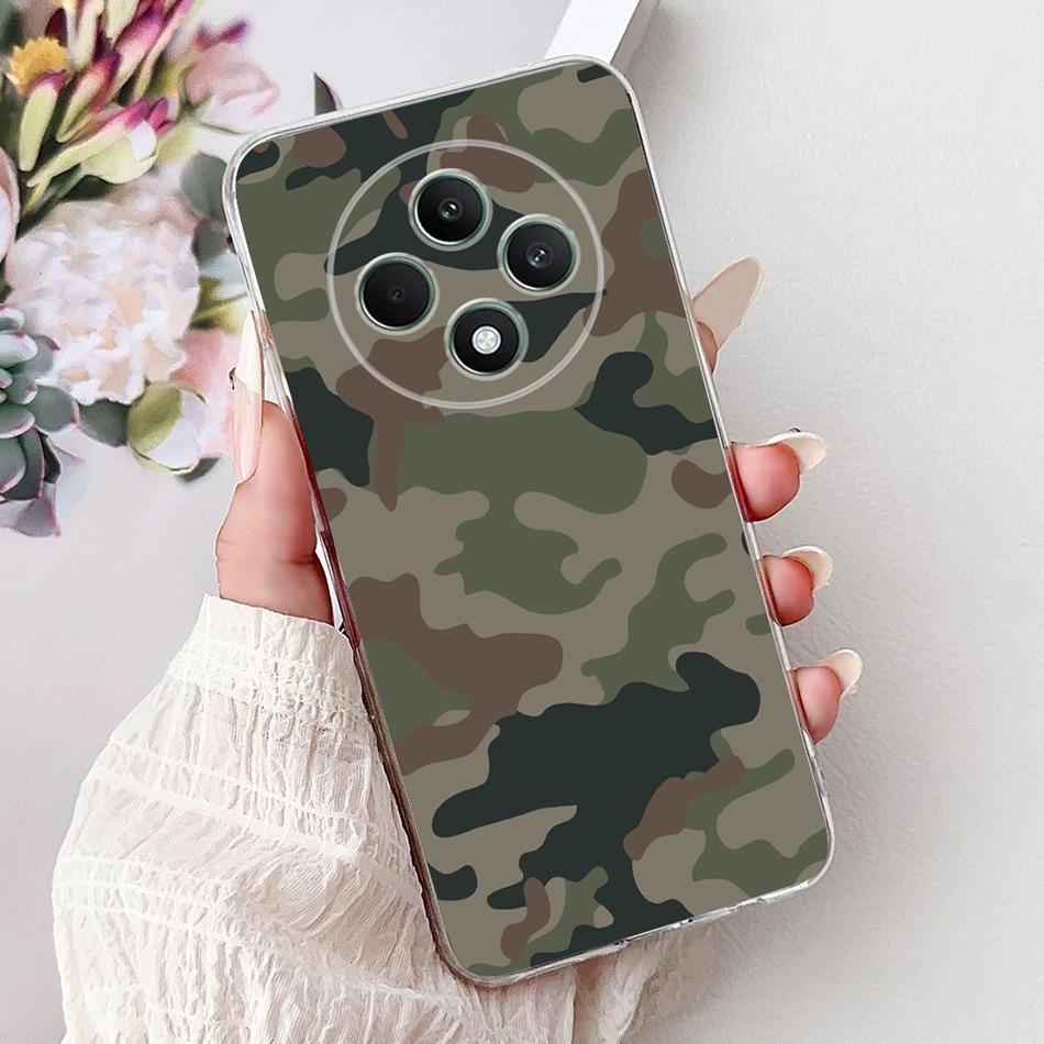 Для OPPO Reno12 F CPH2637 Модный Крутой Чехол с Рисунком Для Oppo Reno 12F Reno12 FS 5G Мягкий Силиконовый TPU Чехол