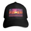 Sunset Synthwave State Of Mind Baseball Cap Outdoor Golf Running Hiking Summer Beach Travel Streetwear Hip Hop Trendy