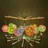 Handmade Butterfly Ball Lamp Luminous Handheld Light Holographic Lantern  Holiday Party