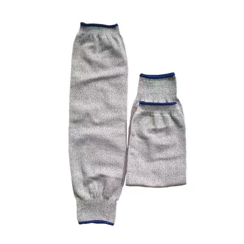 Защитные нарукавники из HPPE 5 уровня защиты от порезов с отверстием для большого пальца - Защитные накладки, устойчивые к царапинам