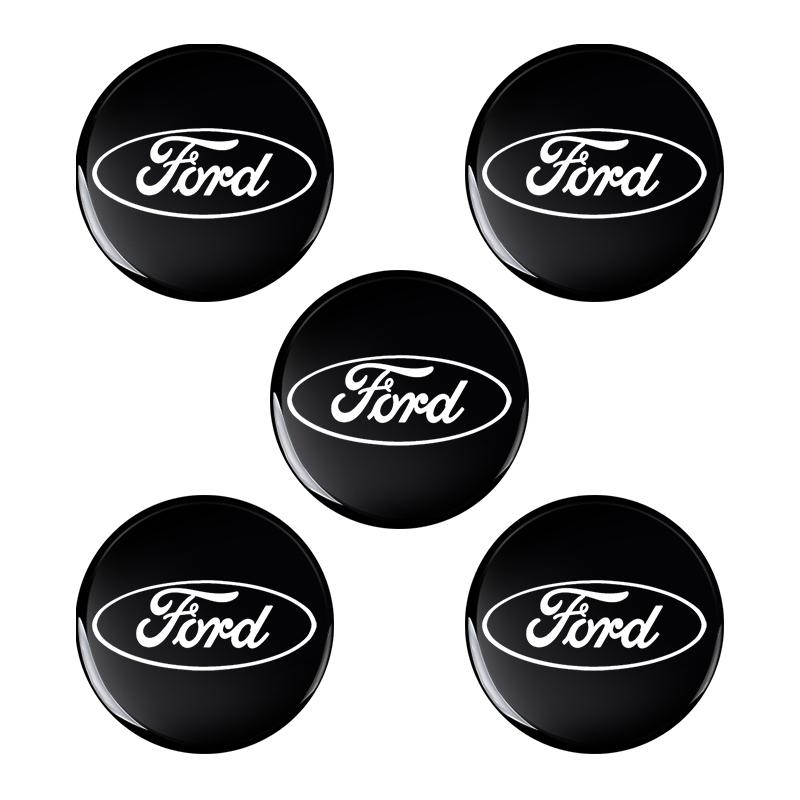 snpwz4 5/10/20 Pcs 14mm Car Key Remote Control Sticker Badge For Ford Focus Mk2 Fiesta Kuga Explorer Mk4 Ranger Mk7 Mustang Smax Escape