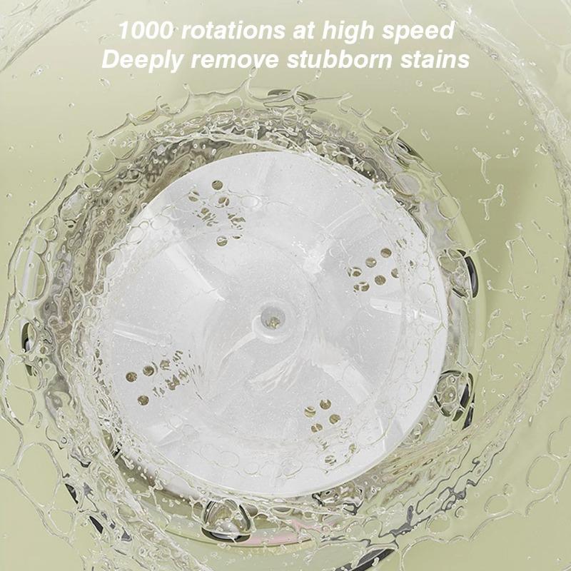 1L Underwear Washer With Laundry Cup Smart Wireless Socks Washing Machine Bra Underwear Socks Dehydratable Laundry Bucket