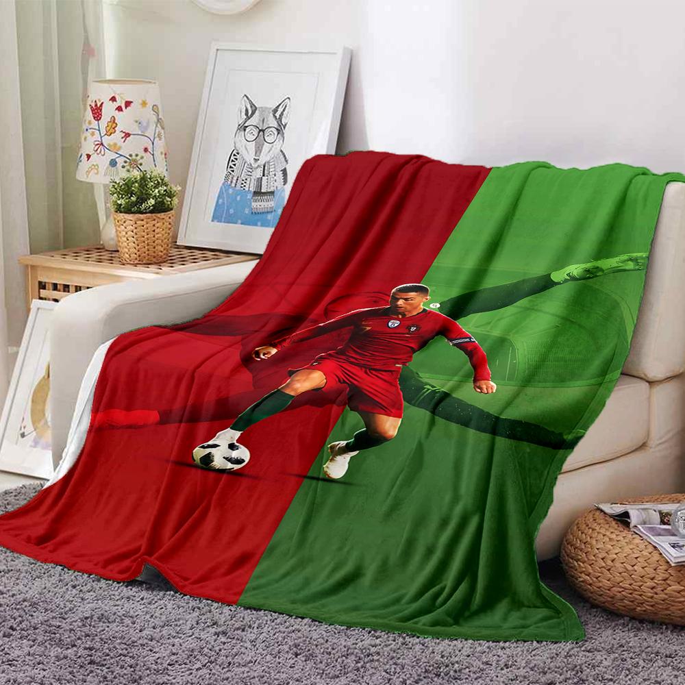 Last Dance Ronaldos Legacy printed flannel breathable and warm blanket, a stylish home gift, suitable for home, office and bedspread use. 0713a17