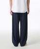 MUSINSA STANDARD [Cooltandard] Two-Tuck Wide Lounge Sweatpants [Navy]
