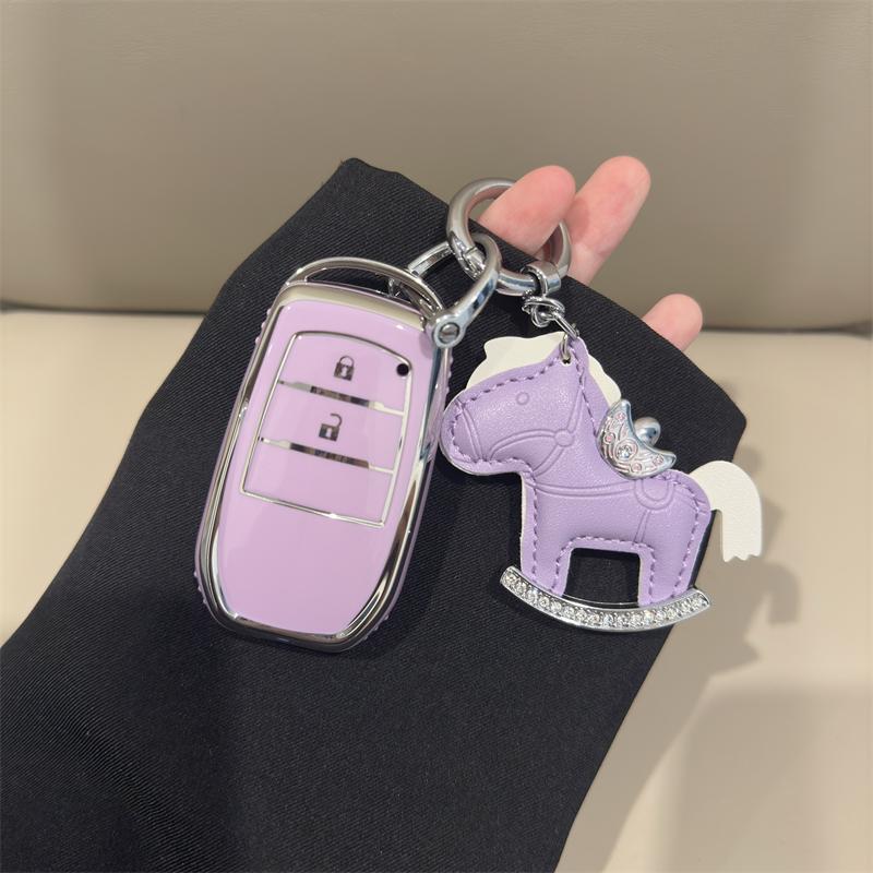 TPU Car Key Case Full Cove Shell Fob For Toyota RAV4 Corolla Altis Auris Aygo Yaris Crown Hilux Camry Verso TC IM Land Cruiser