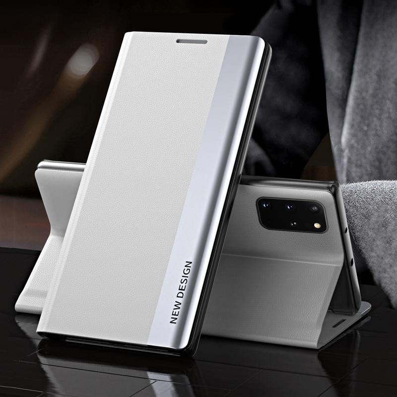 Магнитный чехол-книжка для Samsung S25 S24 S23 S22, кожаный чехол-книжка для Xiaomi 14 13 Redmi Note 12 11S 10S, противоударный чехол