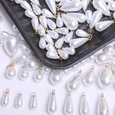 Товары для вечеринок Модный кулон DIY Яркий ожерелье с каплями воды 10/14/16/18 мм Подарочный браслет для вечеринки Серьги с имитацией жемчуга овечий глаз 5 шт. Брошь