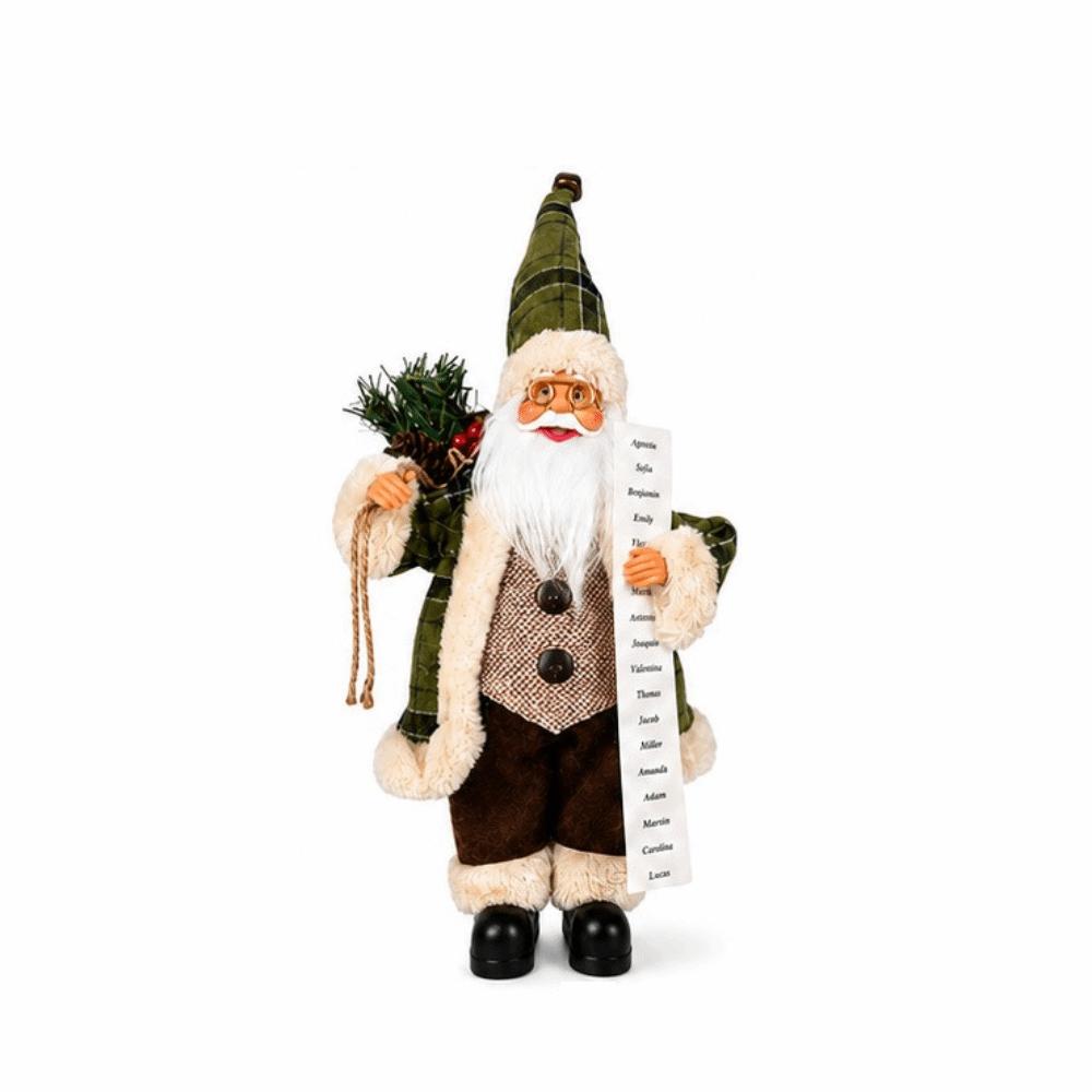40cm Christmas Santa Doll Window Display Decor Christmas Figurine Christmas Home Decor