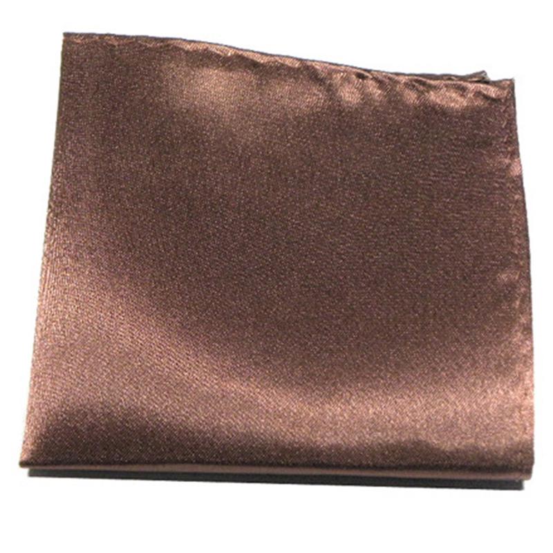 Men's 20x20cm Decor Suit Hankies Pocket Towel Silk Satin Pocket Squared Handkerchief