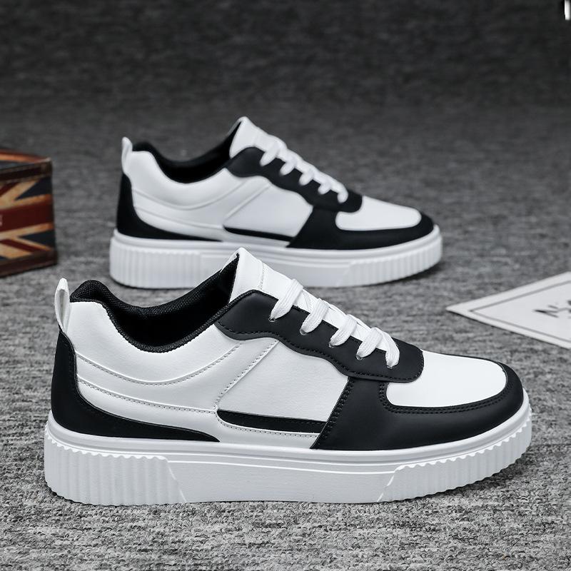 Aerating Plate Shoes Men's able All-Matching Platform White Shoes Sports Casual Borad Shoes able Shoes 39-48