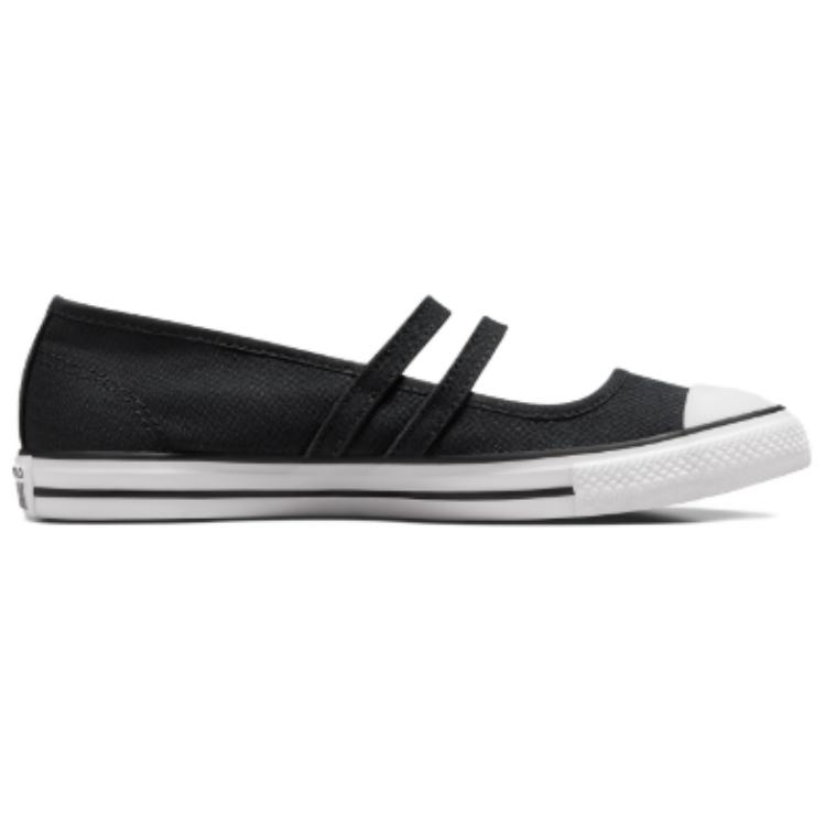 Converse Кеды Chuck Taylor All Star Модные Универсальные Низкие Холщовые Женские Черные A11551C