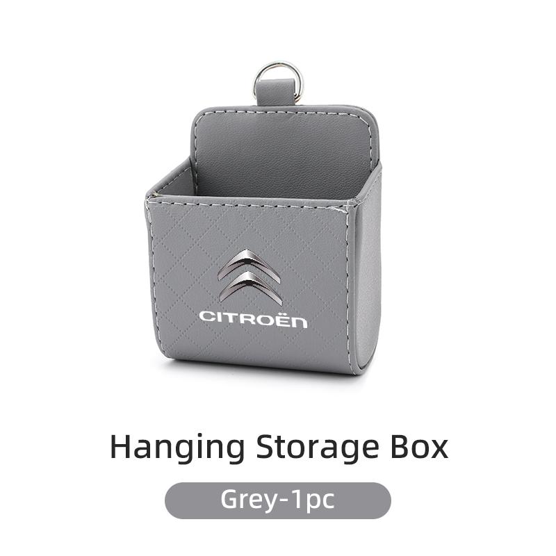 Car Air Vent Storage Box Rhombus Pattern For Citroen C4 C3 C5 C1 C2 Berlingo Celysee Cactus Picasso Aircross Saxo Grand