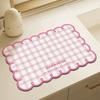 Diatomaceous Earth Water Absorbent Mat Kitchen Bathroom Sink Mat Heat Resistant Anti-Slip Countertop Drying Mat
