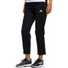 adidas Однотонные универсальные удобные мягкие трикотажные спортивные брюки средней посадки с девятью точками, женские плавки, черные FN6342