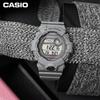 Casio Серия G-Squad Bluetooth-подключенные фитнес-многофункциональные водонепроницаемые кварцевые часы с ремешком из смолы Мужские часы Серый GMD-B800SU-8