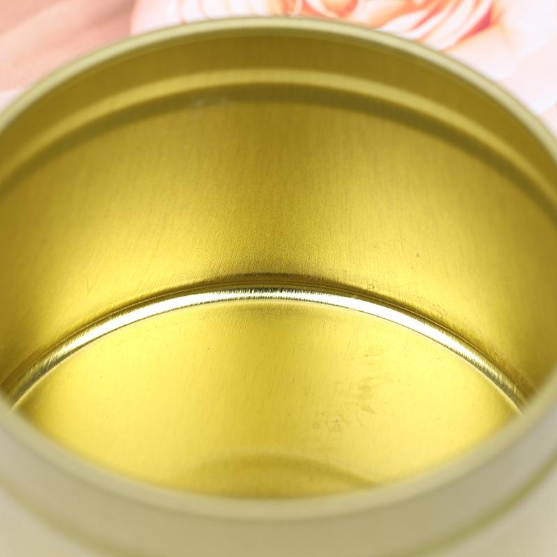 Сделай сам круглые баночки для свечей 4 унции алюминиевые банки с крышками контейнеры для косметических пробников органайзер для хранения