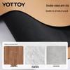 Йога-коврик Yottoy из натурального каучука и пробки