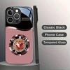 Современное сердце цвета розового золота для чехла iPhone 17 pro max, чехлы для мобильных телефонов, стеклянный чехол для телефона для iPhone 17 16 15 14 13 12 11pm Pro Plus